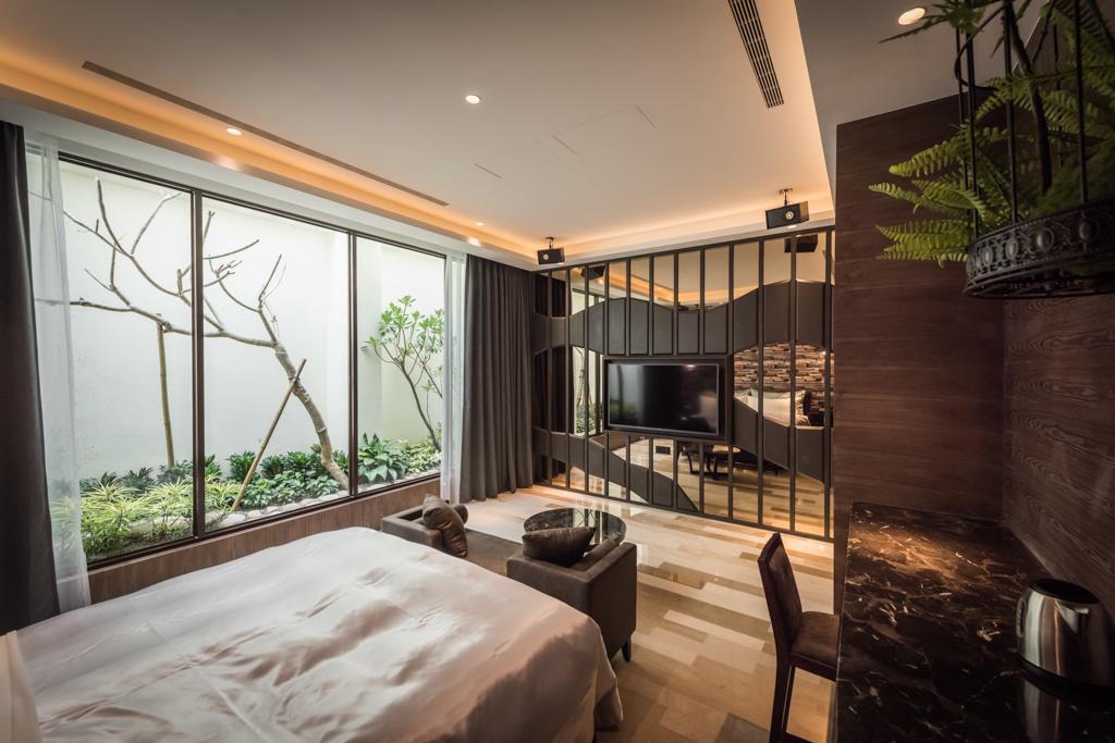 Green Palm Motel Yuanlin Extérieur photo