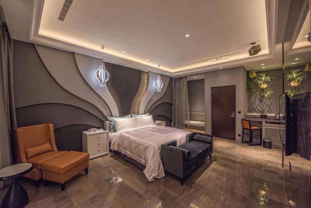Green Palm Motel Yuanlin Extérieur photo